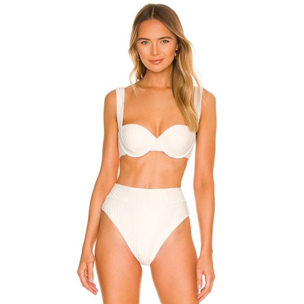 Lovers and Friends Karina Off White Bikini set